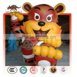 Cartoon Tiger Mascot Statue