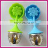 Tea Balls Factory Wholesale High Quality Color Silicone Strawberry Silicone Tea Strainers thumbnail-4