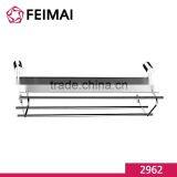 Solid Brass Chrome Plated Corner Towel Shelf Rack Bar