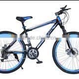 26 Inches Gear Road Bike Cross-country Road Vehicle Carbon Steel Double Disc Brake thumbnail-1