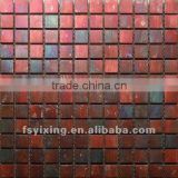antique style copper interior red mosaic wall tiles