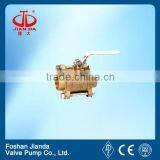 2 Inch 3 pc Female Threaded Brass Ball Valve thumbnail-1