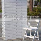 White Plastic Wedding Chair Outdoor Garden Chair thumbnail-2
