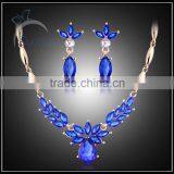 Wholesale Gold Plated Colored Gemstone Jewelry Set in China thumbnail-1