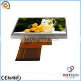 3.5 Inch TFT Type Small Size Lcd Monitor Barcode Scanner Liquid Crystal Display 54PIN Connetor thumbnail-1
