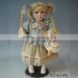 Timeless Limited Porcelain Doll Lifelike Ethnic country girl doll