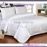 330TC White Plain Sateen Luxury High Thread Counts Duvet Covers for 5-star Luxurious Hotels thumbnail-1