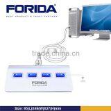 Aluminium Triangle Superspeed Type C USB 3.0 Hub ,USB C Type C 3.0 HUB for Macbook