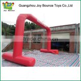 red cheap inflatable advertising arch rental