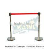 Retractable Belt Q Manager ( SUP-SS-RBQM-1705A-1 )