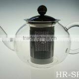 Heat Resistant Borosilicate Glass Teapot thumbnail-1