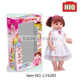 18 inch little girl vinyl toys wholesale baby doll toy