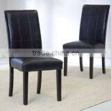 Black Leather Dinning chair HS-DC215