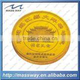 Customized 3D Embossed Metal Fake Gold Coin