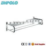 Stainless Steel Double Tier Towel Racks for Bathrooms 11027 thumbnail-1