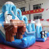 Bear Polar Triple Slide Giant Inflatable Dry Slide for Kids Supplier's Choice thumbnail-3