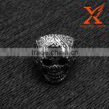In Stock Wholesale Fashion Stainless Steel New Products 2016 Indian Punk Jewelry Skull Ring Design thumbnail-3