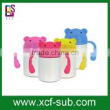 Kid water bottle subllimation Polymer mugs
