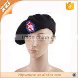 Girls Cute Cartoon Hat Lolita Cartoon Woolen Blended Lovely Painter Beret Hat thumbnail-2