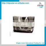 Female,Women Gender and Lady Tote Bag Style Transparent PVC Beach Bag thumbnail-1
