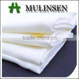 Mulinsen Textile Woven 100% Polyester Wool Peach white wed abaya fabric