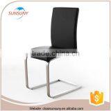 High Quality and Strong Frame Modern pu Dining Chair thumbnail-2