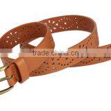 Brown Rivet Studded Belt For Female Leather SWF-15062934 thumbnail-3