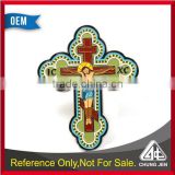 OEM custom cross shape jesus christ 3d firdge magnet
