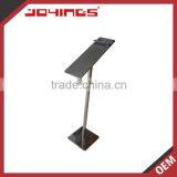 Metal Material Chrome Finish Counter Top Shoes Display Fixture thumbnail-1