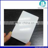 Blank White Thermal Printable Plastic PVC Card With Film Overlay Lamination