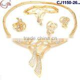 2016 Top Jewelry Gold Plating With Rhinestone Jewelry Set Wedding/evening Party Crystal Jewelry Set Wholesale thumbnail-4