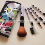 5pcs Flower Pouch Promotional Cheap Makeup Brushes thumbnail-1