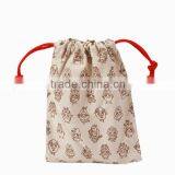 Blank Promotional Velvet Drawstring Bag thumbnail-2
