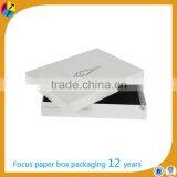 White fashion packaging box shirt packing material