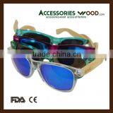 Fashional Colorful Sunglasses Wooden From China Factory thumbnail-3