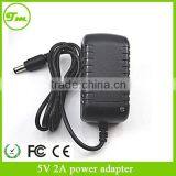 NEW! 5V 2A DC 2.5MM EU POWER PLUG SUPPLY CONVERTER ADAPTER CHARGER for TABLET PC