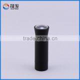 Luxury flashlight shape matte black empty lipstick container