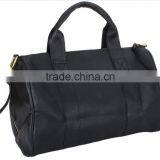 New Fashion Women's Handbag PU Leather Handbag Gold Rivet Tote Shoulder Messenger Bag Purse Hobo Black Brown thumbnail-2