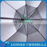 [LK016]2014 Cool! 23" Radius 8 Ribs UV Resist Fan Umbrella With Fan thumbnail-1