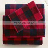Check Printing Cotton Flannel Fabric 20s*10s 40*42, Customizable thumbnail-3