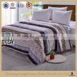 100%polyester Warm New Design Super Soft Knitted Blanket Travel Pillow Set