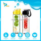 Tritan fruit infuser water bottle bpa free plastic mineral water bottles
