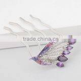 High Quality Cubic Zirconia Bridal Hair Combs thumbnail-1