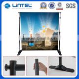 Adjustable tension fabric portable backdrop stand
