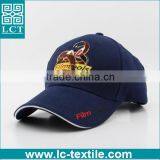LCTN1893 Dark Blue Cotton Twill Structed 5 Penal Cap for Sale thumbnail-3