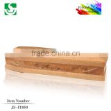 Standard Italian style wholesale solid larch wooden coffins