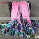 Fashion New Lady Women's Long Soft Wrap Lady Shawl Silk Chiffon thumbnail-1