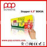4.3 Inch(B043A) Push Button LCD Advertising Media Player