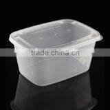 High Quality Plastic Food Container PP Box Flat Cover 2000ml thumbnail-2