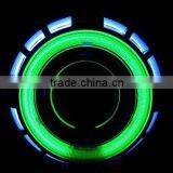 2012 Top Sale! Double Angel Eye bi Xenon Projector Headlight Housing,h1 Bulb,2.5inches Lens thumbnail-1